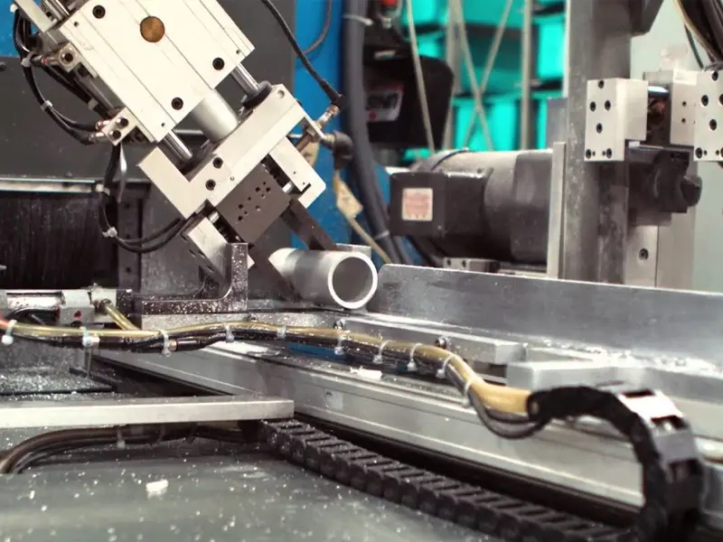 Cánh tay robot sử dụng xi lanh khí nén SMC