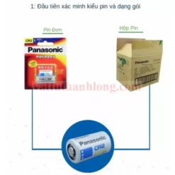 Pin panasonic Cr2 - Ảnh 2