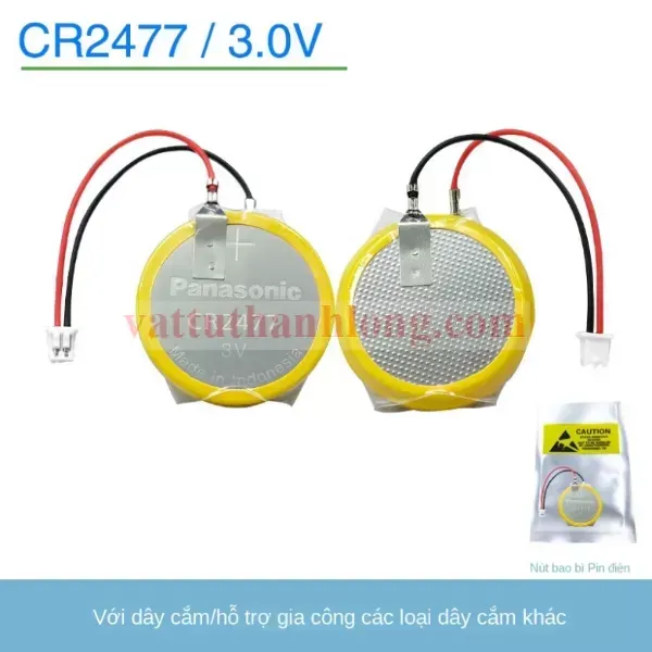 Pin panasonic Cr2477 - Ảnh 6