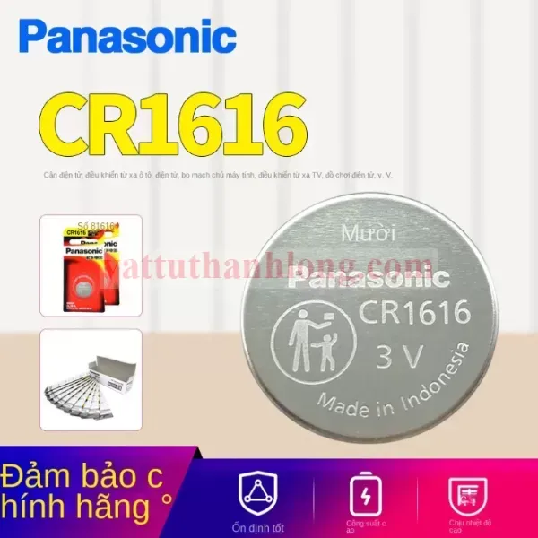 Pin panasonic Cr1616